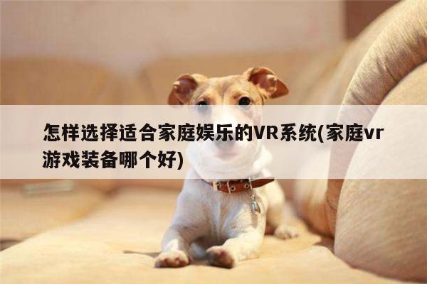 Bsport体育在线官网-怎样选择适合家庭娱乐的VR系统(家庭vr游戏装备哪个好)