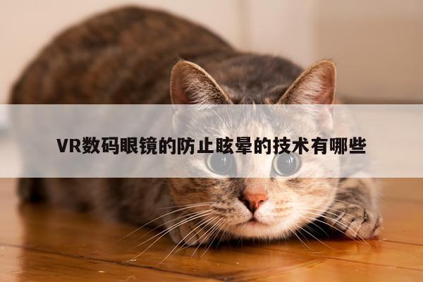 VR数码眼镜的防止眩晕的技术有哪些-Bsport体育在线官网